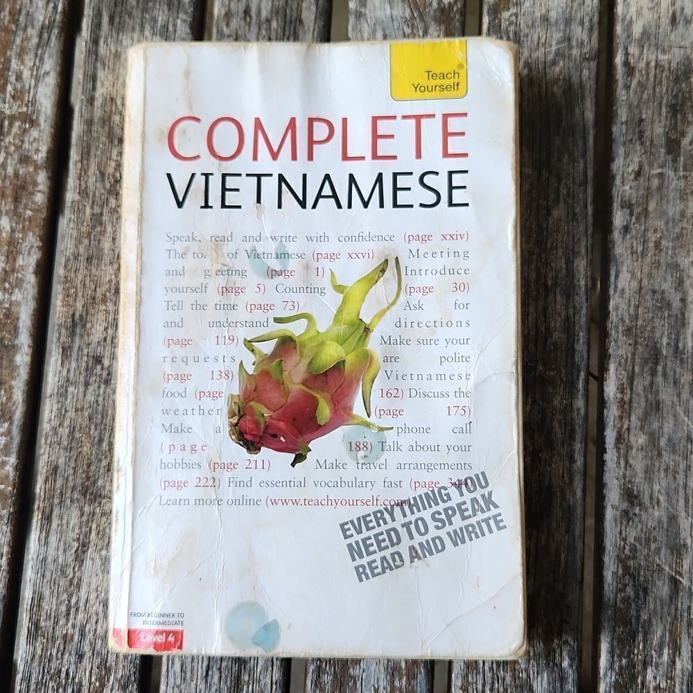 Teach Yourself Complete Vietnamese Book Dana Healy